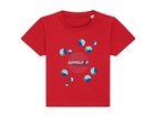 Baby T-shirt Rood