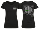 Appelpop Dames T-shirt Zwart 